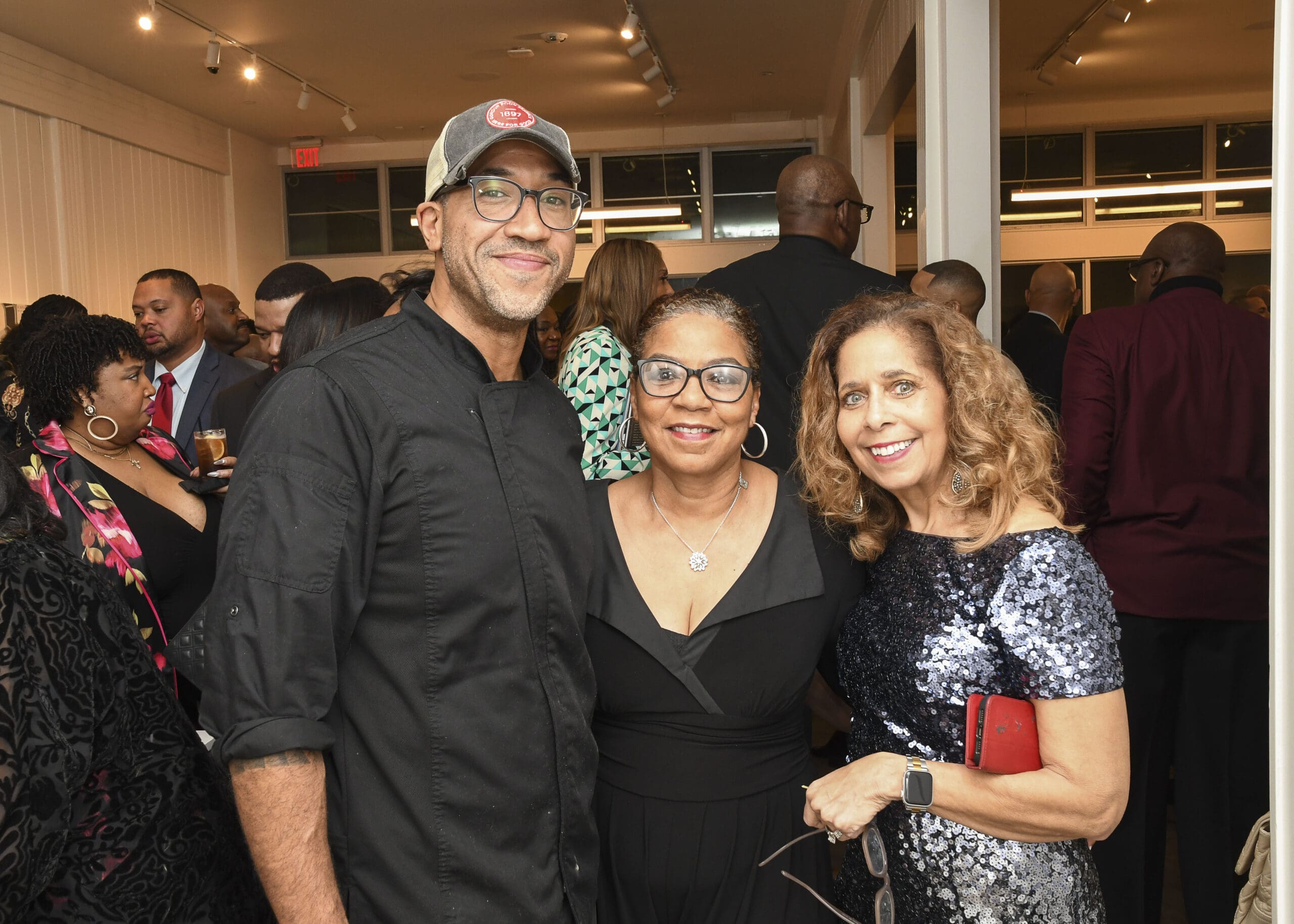 Chef Chris Williams, Juana Collins, Patricia Luckett