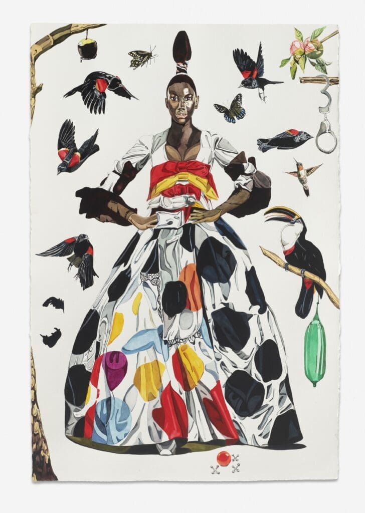 David McGee's "The Modernist," 2024, at Inman Gallery