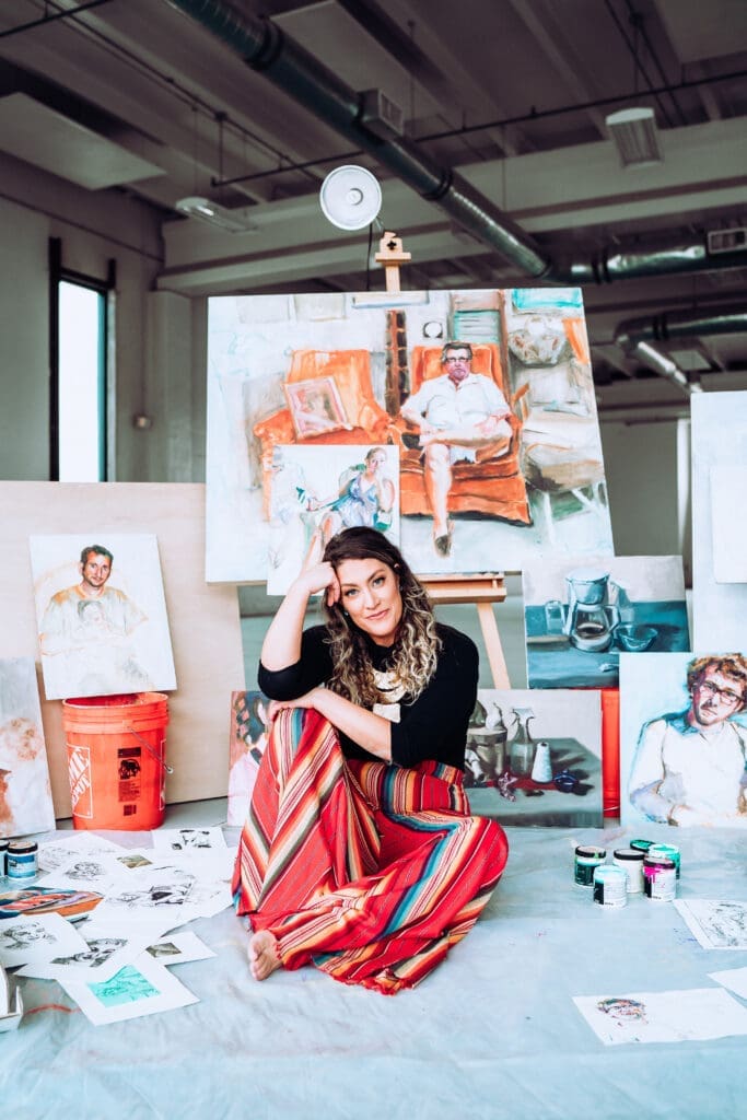 Artist Katie Murray will create and curate public artworks for Inwood Design District this year. (Photo by Reverie Photo Co)