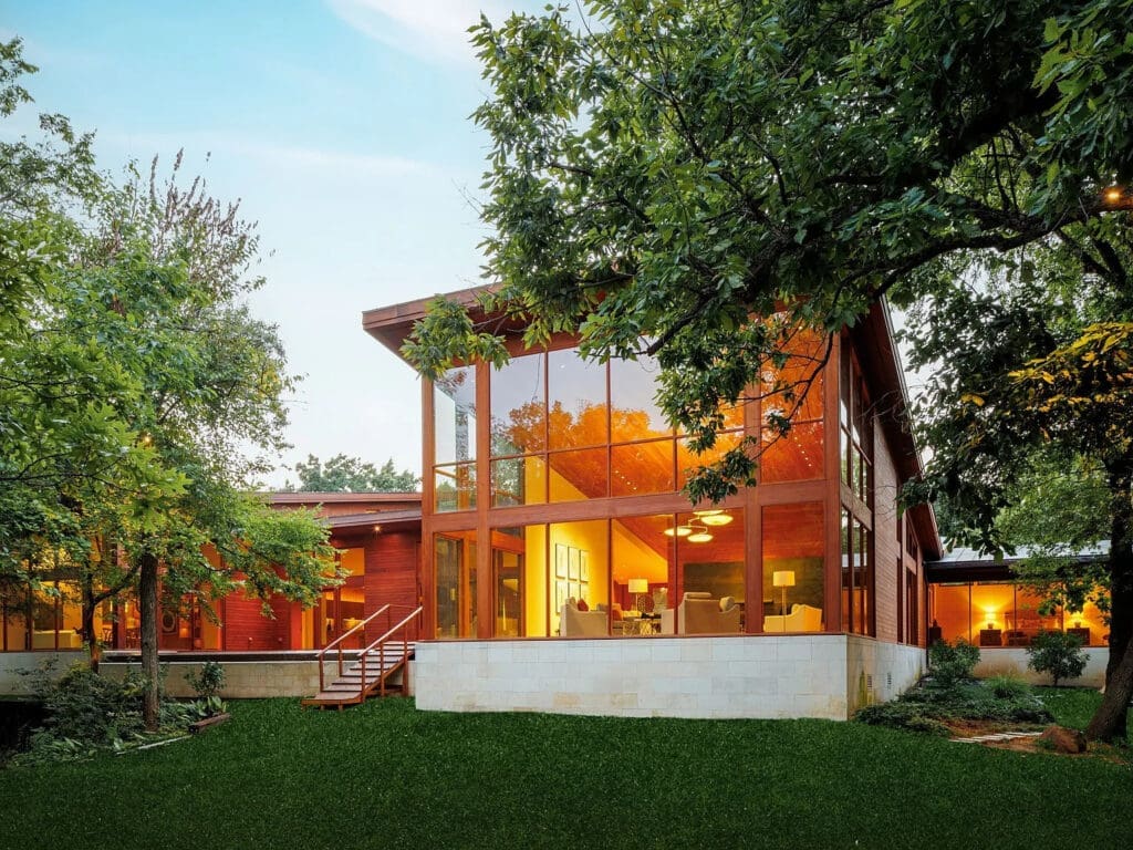 The Midcentury-Inspired “Teak House” Mansion in North Dallas Hits the Market for Just Under $4 Million