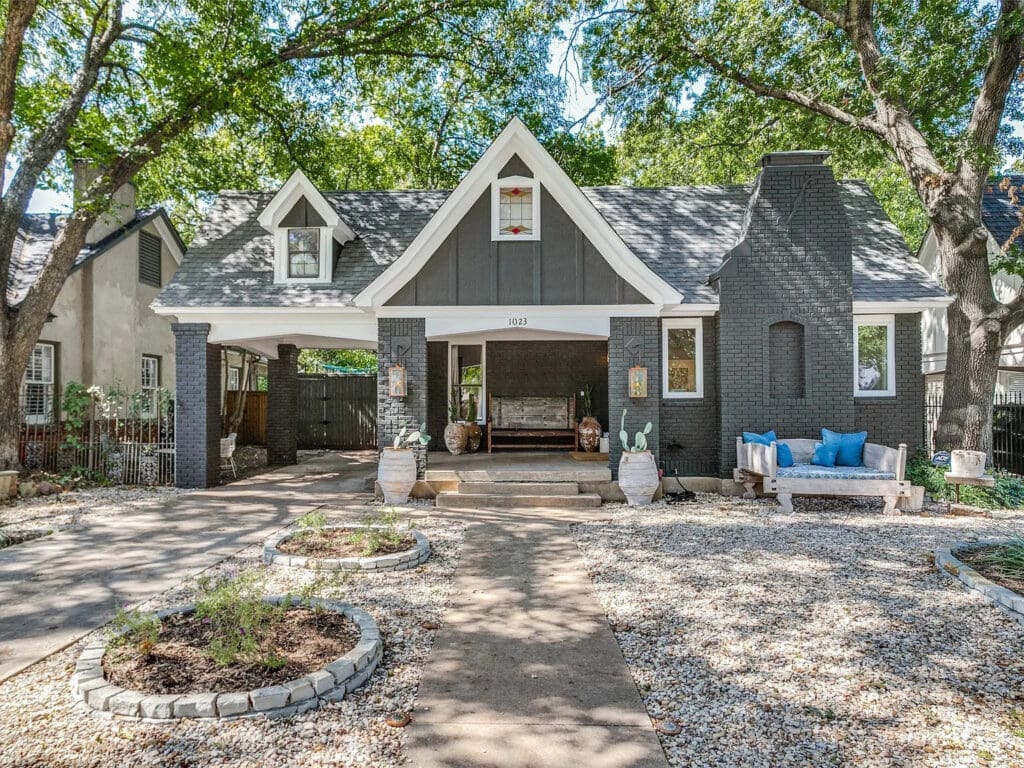 Located in vibrant Kessler Park, the just-listed 2,100 square foot bungalow was renovated in 2022 and includes four bedrooms and three bathrooms.