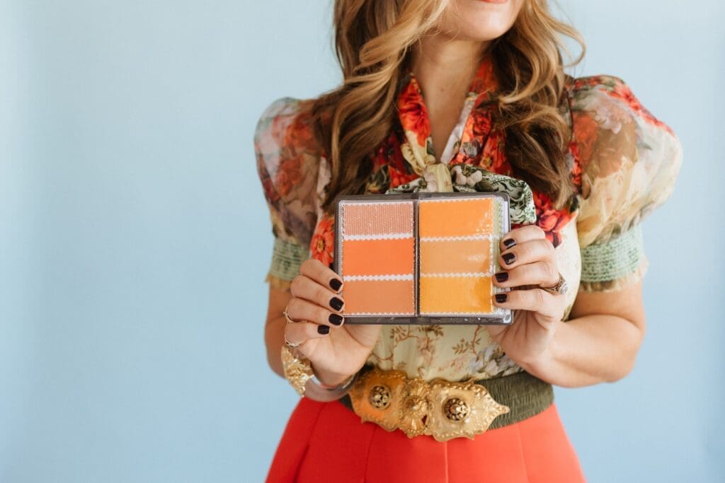 Tatum Schwerin, who goes by "The Color Analysis Queen" on social media, has more than 277,000 followers on TikTok, where some of her color analysis videos have been viewed more than 30 million times. (Photo courtesy of Tatum Schwerin)