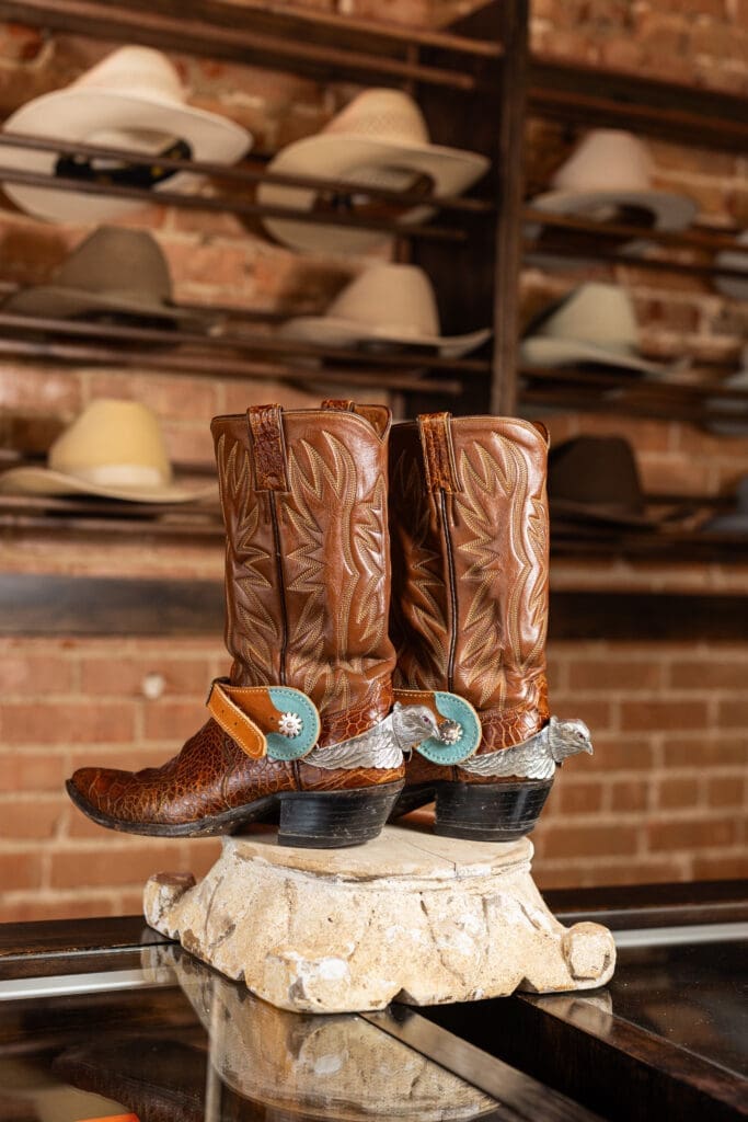 Le Spur spurs are "boot jewelry," not a working spur. (Photo by Kathy Tran)