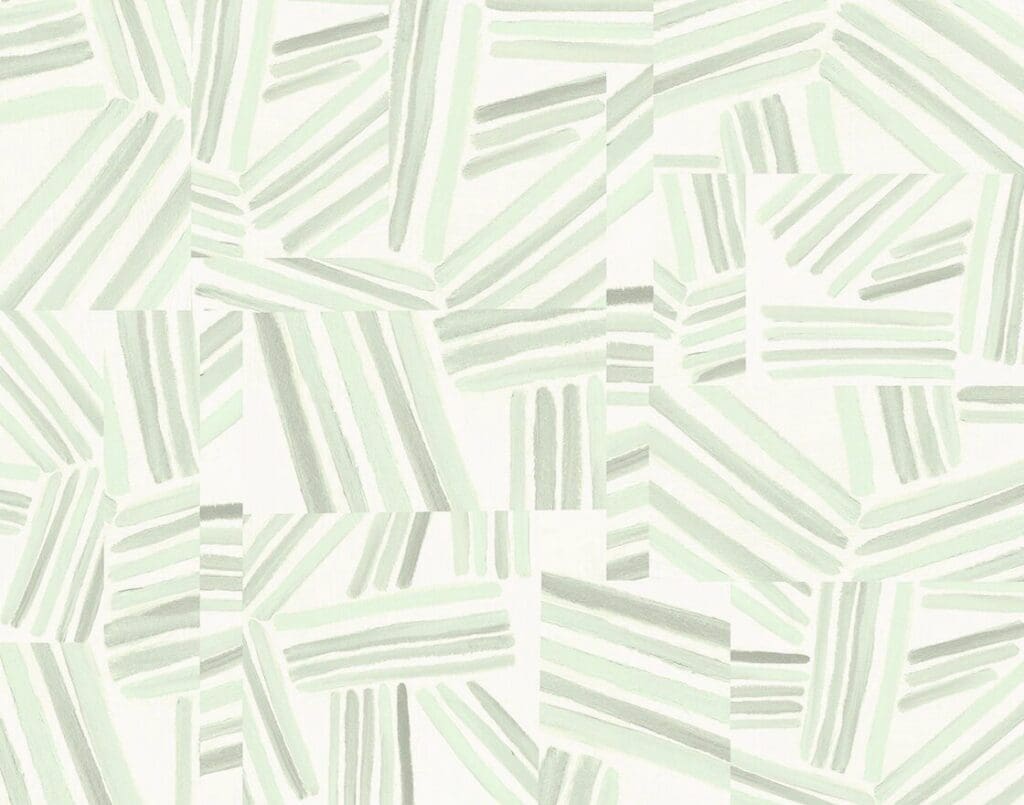 Laurali-Green is one of many custom wallpaper designs offered by Heather Essian. (Courtesy)