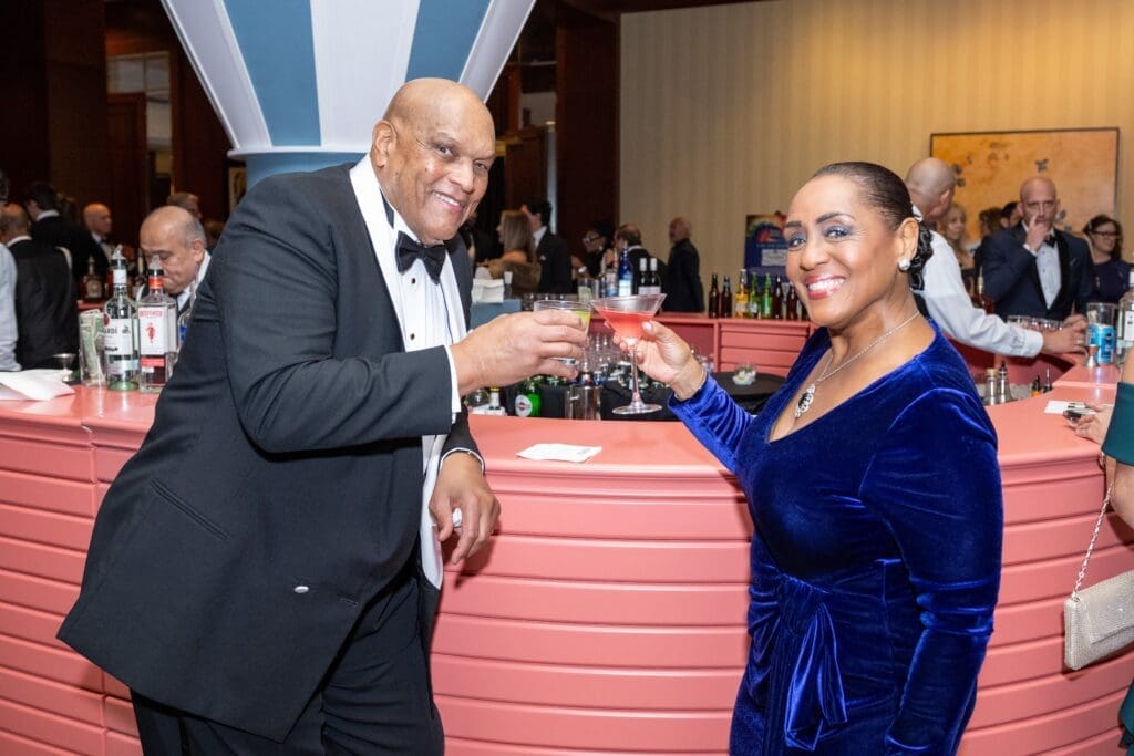 Lou Gregory & Linda Lorelle at the 2025 Women of Distinction gala (Photo by Jacob Powers)