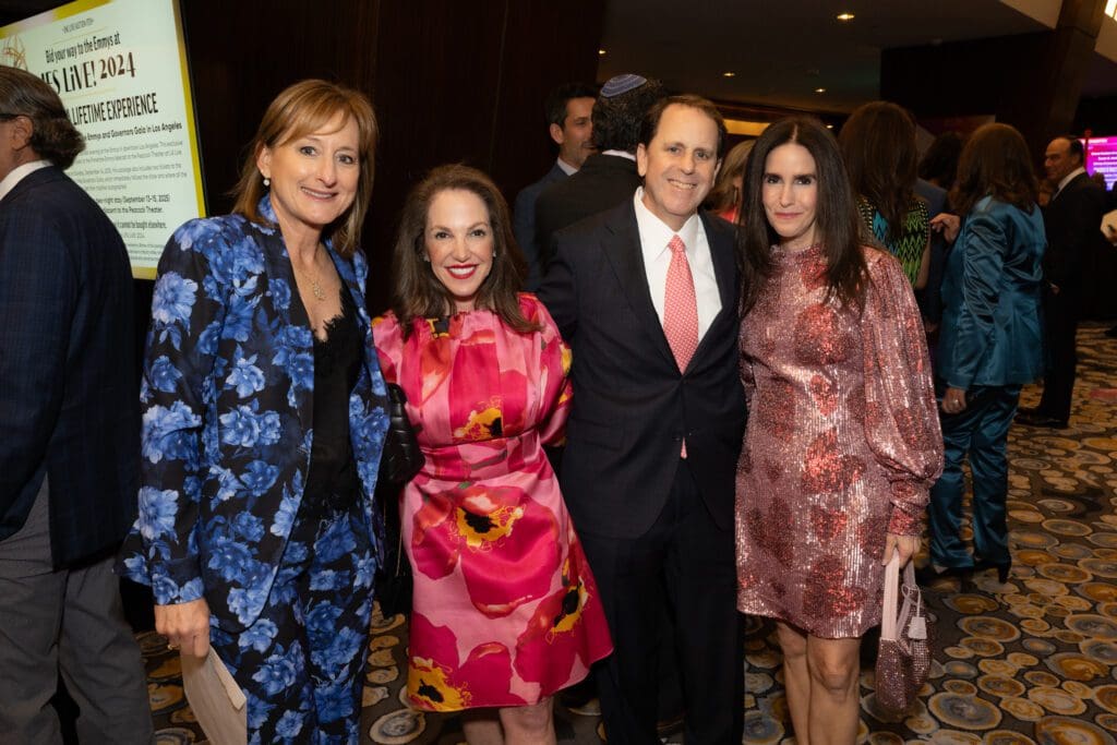 Marcy Margolis, Shayna Andrews, Matthew & Katherine Kardesch at JFS LiVE! 2024: Songs in the Key of JFS  (Photo by Mark Katz, Jeff Fitlow, Michelle West)