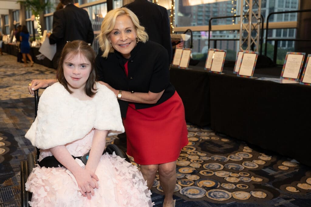 Isabelle "Sunshine" Bodden, Sandi Helfman Wolf at JFS LiVE! 2024: Songs in the Key of JFS  (Photo by Mark Katz, Jeff Fitlow, Michelle West)
