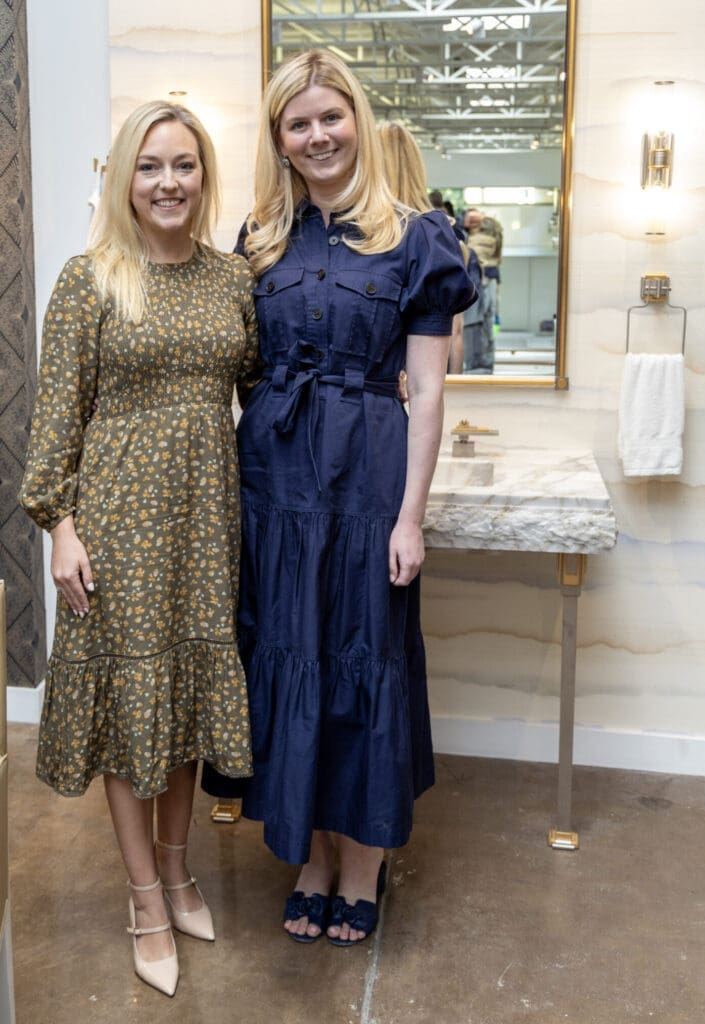 Sarah Landry, Charlotte Carr at Sherle Wagner