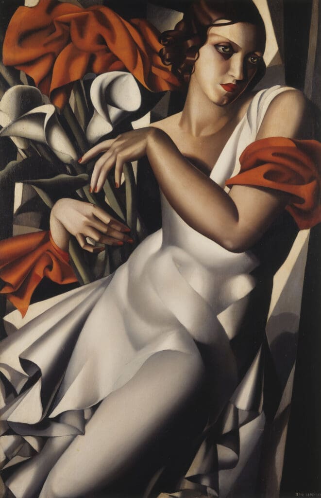 Tamara de Lempicka’s "Portrait of Ira P.," 1930, at the Museum of Fine Arts, Houston. (Private collection. © Tamara de Lempicka Estate, LLC / ARS, NY / ADAGP, Paris. © 1969 Christie’s Images Limited.)