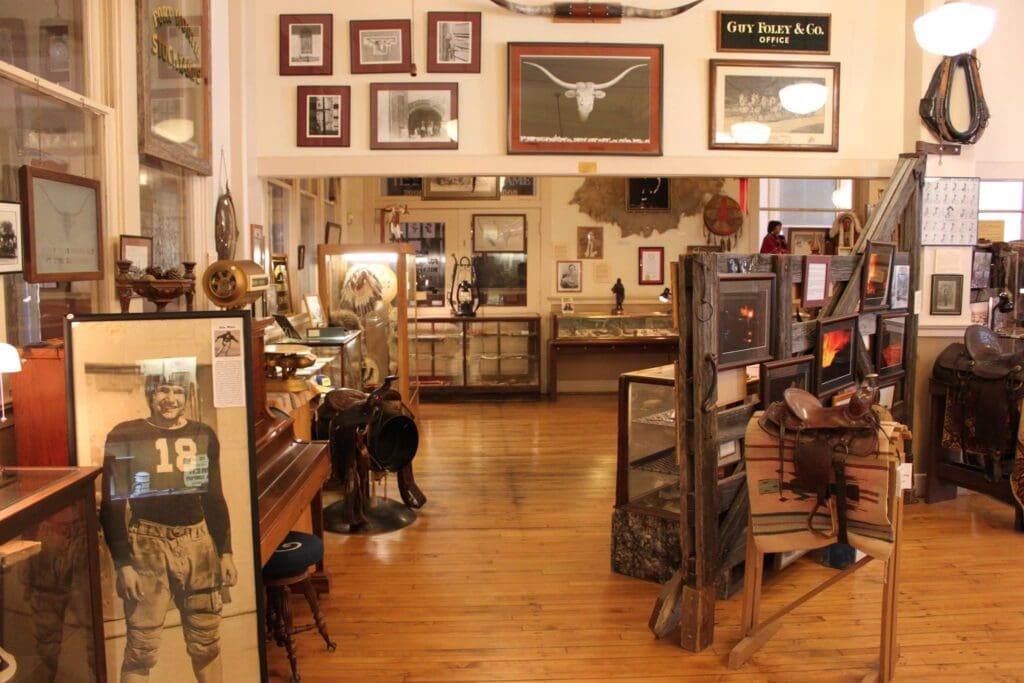 Housed in the historic Livestock Exchange Building, the Stockyards Museum preserves the legacy of Fort Worth’s cattle industry. (Courtesy)