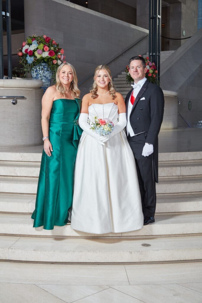 Carrie, Isabelle, and Miles Eggart. (Photo by Gittings)