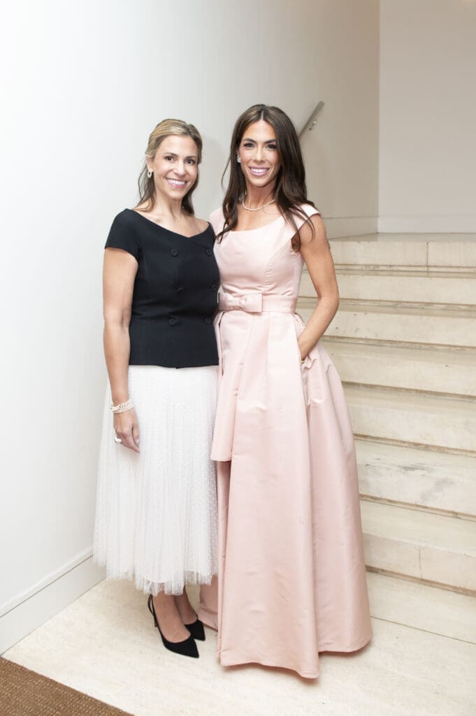 2025 St. Valentine's Day Luncheon & Fashion Show co-chairs Courtney Petit and Caitlin Wilson (Photo by Tamytha Cameron)