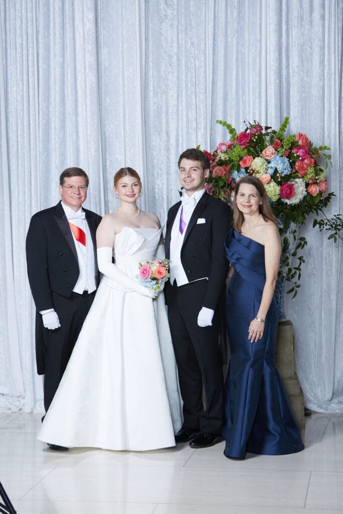 Matthew, Kaylie, Bitsy, and JB Hudnall. (Photo by Gittings)