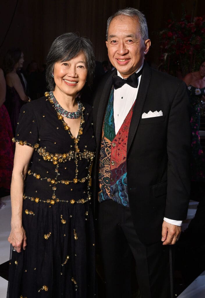 Anne & Albert Chao at the 2025 Houston Ballet Ball at the Wortham Theater Center. (Photo by Dave Rossman) 