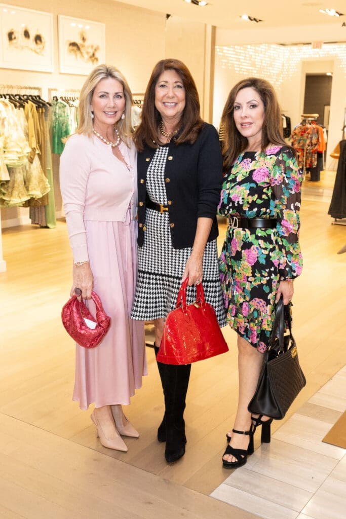 Anne Carl, Heidi Rockcharlie, Sandra Smith at the 2025 Sweethearts Tea (Photo by Jacob Power)