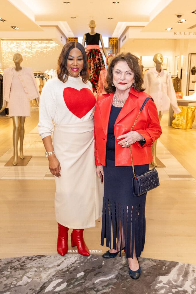 Deborah Duncan, Beth Wolff at the 2025 Sweethearts Tea (Photo by Jacob Power)