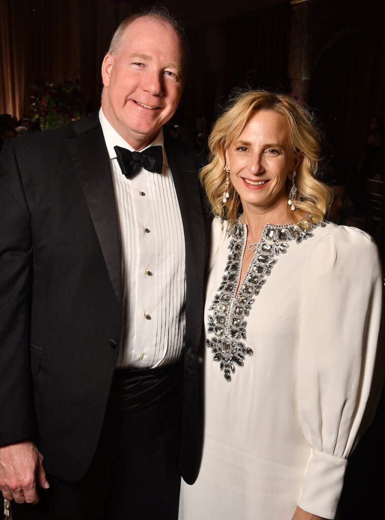 David M. & Christine Underwood at the 2025 Houston Ballet Ball at the Wortham Theater Center. (Photo by Dave Rossman) 