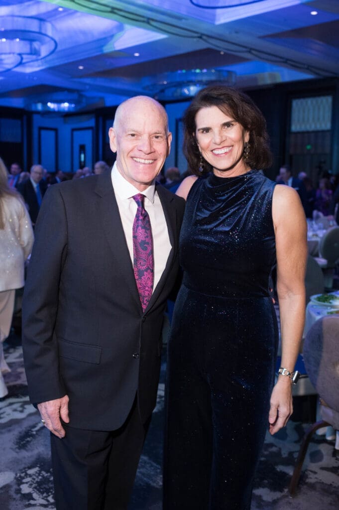Don Friedell & Lisa Malosky at Bo's Place 'Hearts of Hope' evening (Photo by Daniel Ortiz)