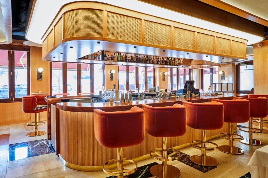 Georgie's bar is the perfect place to enjoy the holiday as a date night or a girls' night.