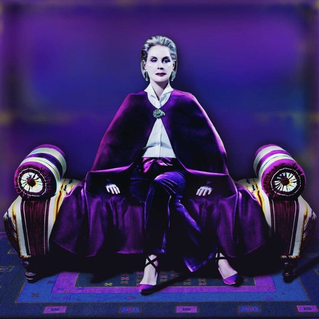 Portrait of Carolina Herrera by Iké Udé