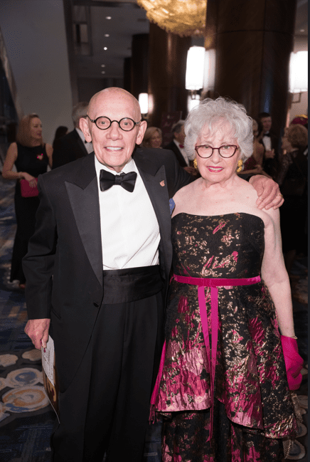 Jim and Beverly Postl at the American Heart Association Heart Ball. (Photo by Daniel Ortiz)