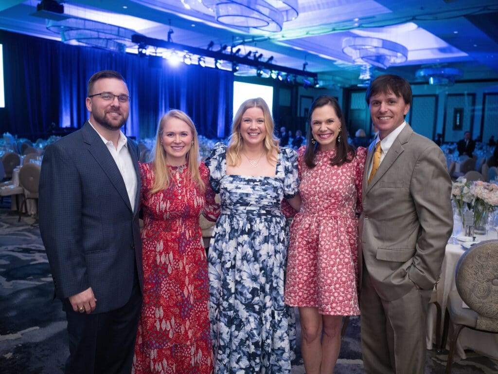 John & Lauren Alford, Bess Alford Gore, Allison & Taylor Parker at Bo's Place 'Hearts of Hope' evening (Photo by Daniel Ortiz)