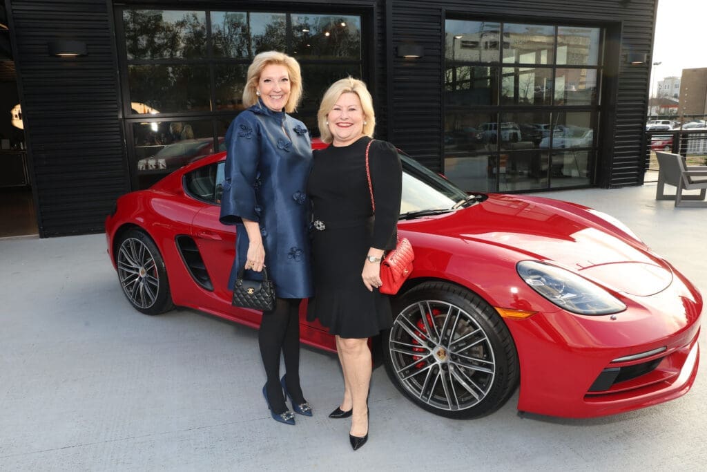 Kathryn Smith, Maureen Higdon at the Salvation Army Auxiliary 'Reflections on Style' launch event (Photo by Priscilla Dickson)