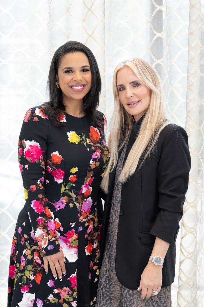 Lauren Randle, Kimberly Overby at the Nina Ricci fashion presentation and luncheon at Tootsies. (Photo by Wilson Parish)