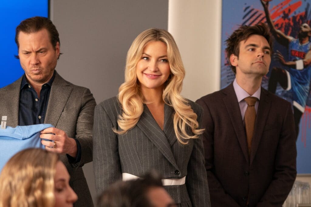 Mindy Kaling's newest comedy series, "Running Point," stars Kate Hudson. (Courtesy)