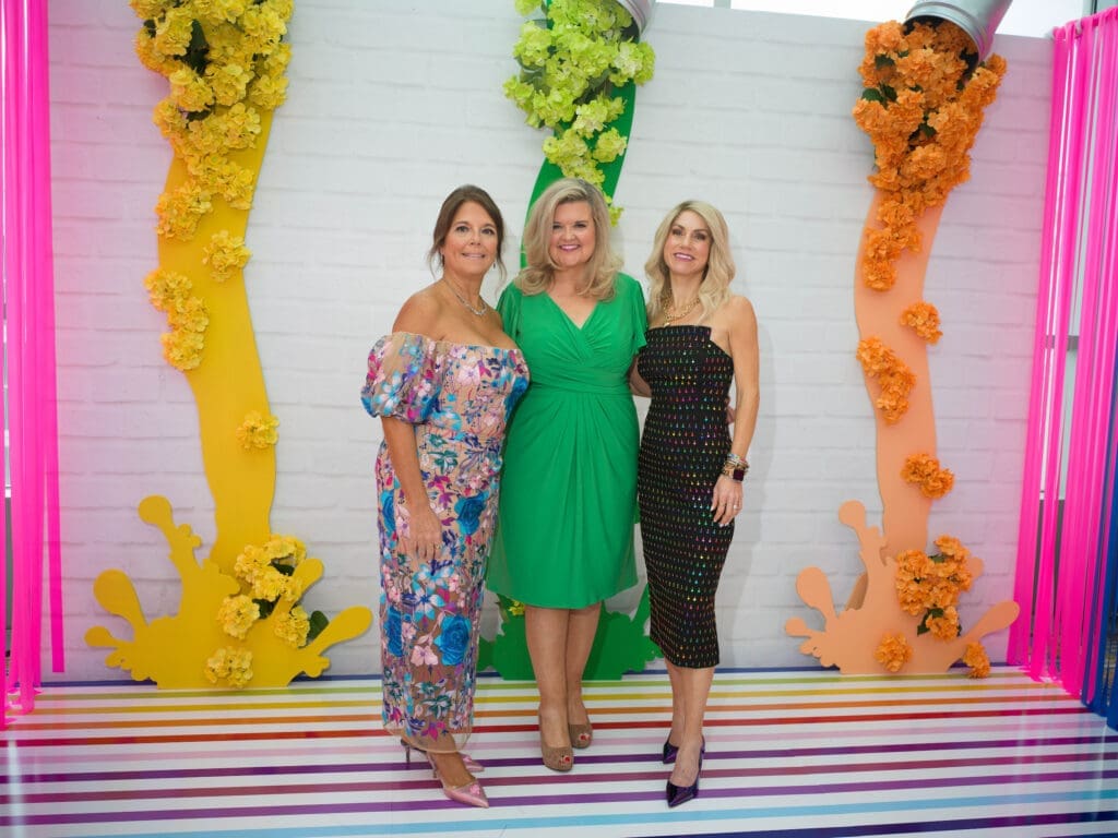 Martha Ceballos, Anne Massey, Kirby Lodholz at the 25th anniversary of the Trailblazers luncheon. (Photo by Daniel Ortiz)