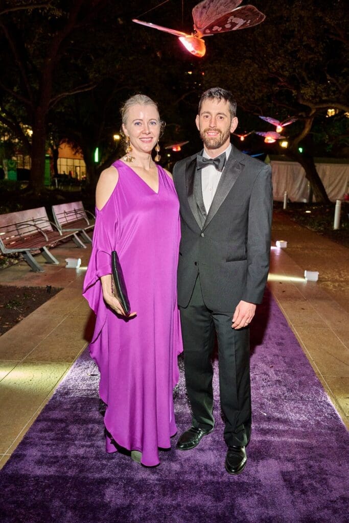 Paula & Oliver Doolin at the Discovery Green Gala (Photo by Fulton Davenport)