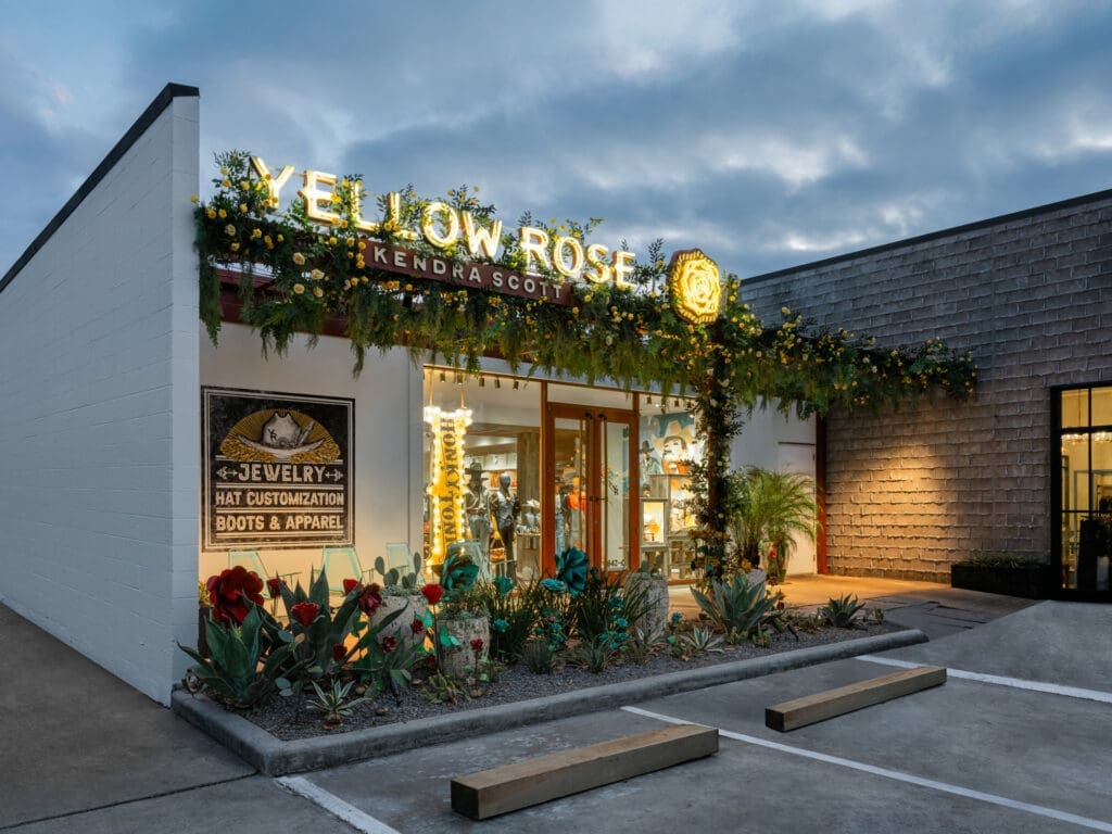 Yellow Rose by Kendra Scott in Heights Mercantile is the third Yellow Rose in Texas.