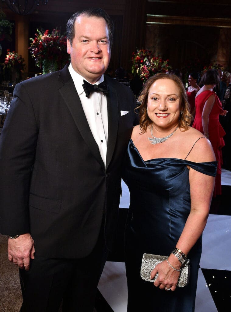 Steven & Mignon Gill at the 2025 Houston Ballet Ball at the Wortham Theater Center. (Photo by Dave Rossman) 