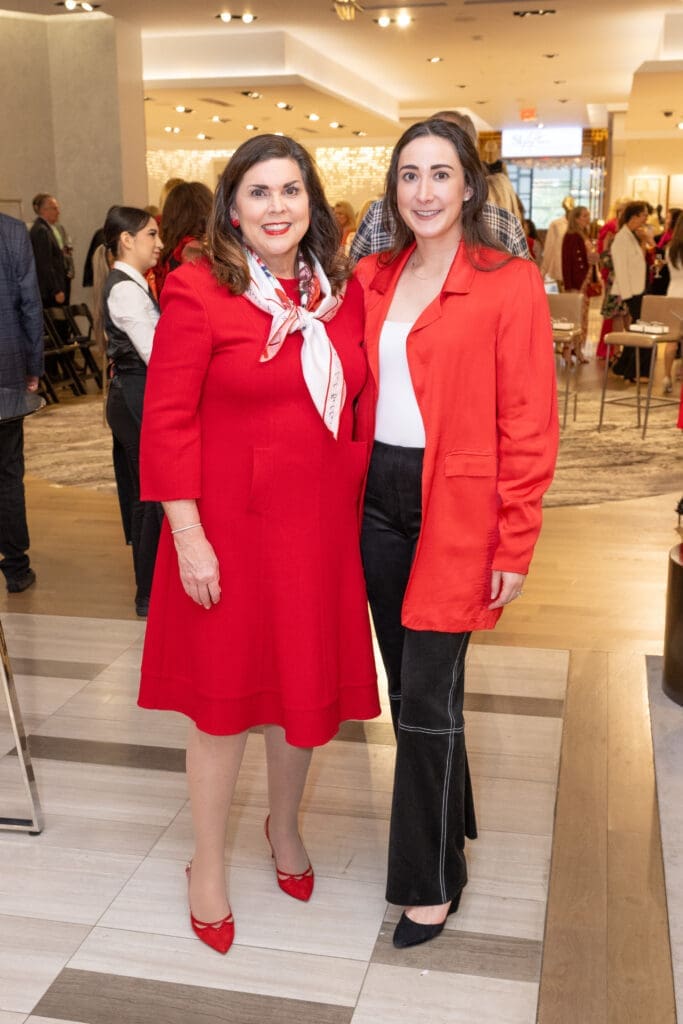 Lesha Elsenbrook, Elyse Elsenbrook at the 2025 Sweethearts Tea (Photo by Jacob Power)
