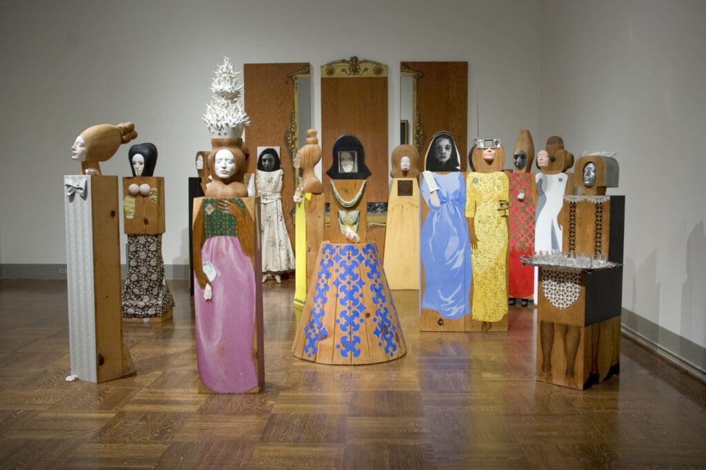 "The Party" by Marisol Escobar, 1965-1966. (Photo courtesy of Dallas Museum of Art)