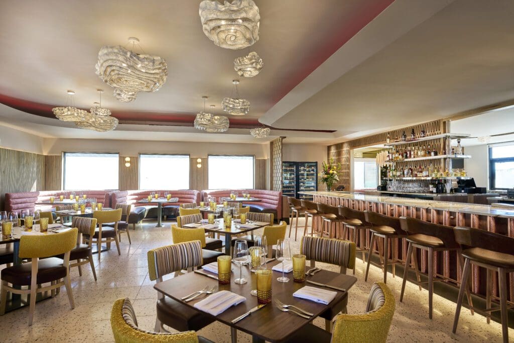 The Seeker serves modern Texas cuisine by Chef Stephan Pyles. (Photo by Kevin Marple)