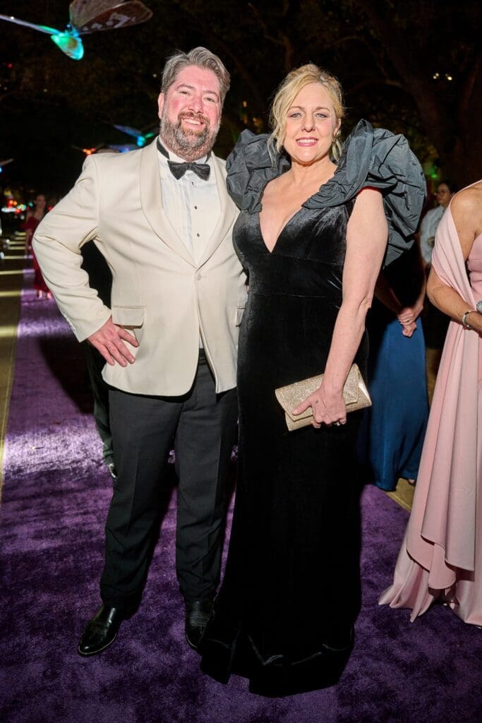 Tommy Pepper & Kathryn Lott at the Discovery Green Gala (Photo by Fulton Davenport)