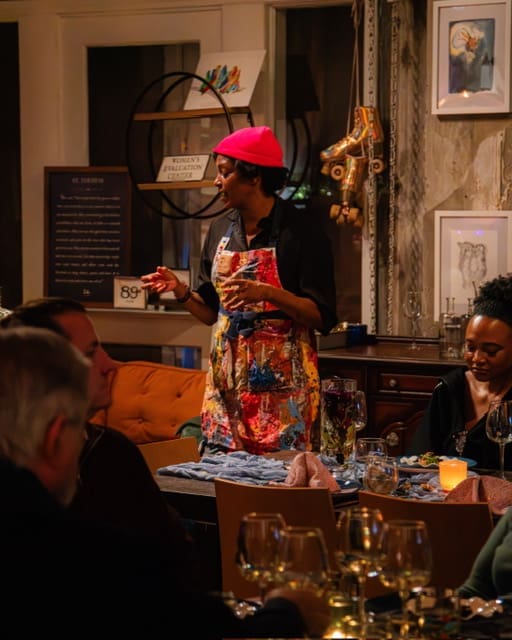 Houston’s Olympic Chef Creates a Showcase Dinner and Sunday Rent Party Series — In Sound and Color With Dawn Burrell