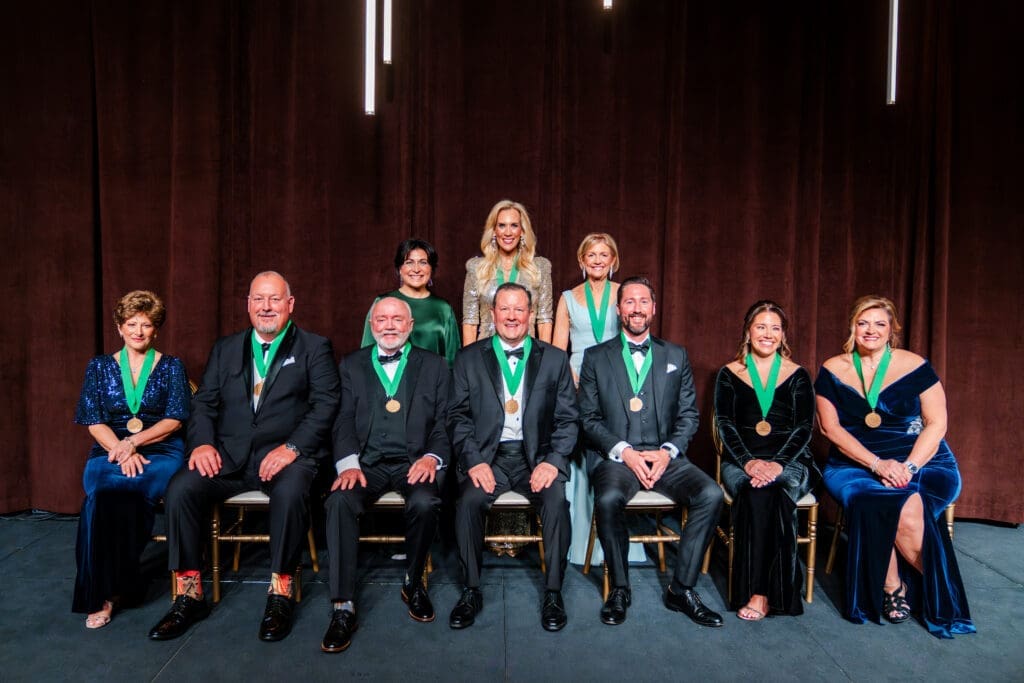 The newly anointed 2025 Hometown Heroes. (Photo courtesy of Alexander Cross Photography)
