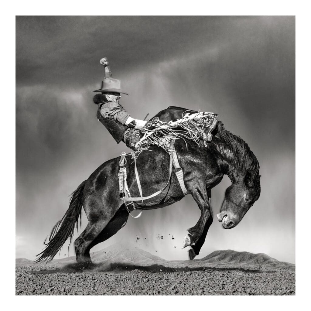 Steve Wrubel's "Larsen," 2020, at Halles Art Barn.  Artist's reception Tuesday, March 25, 5:30 to 7:30 pm.