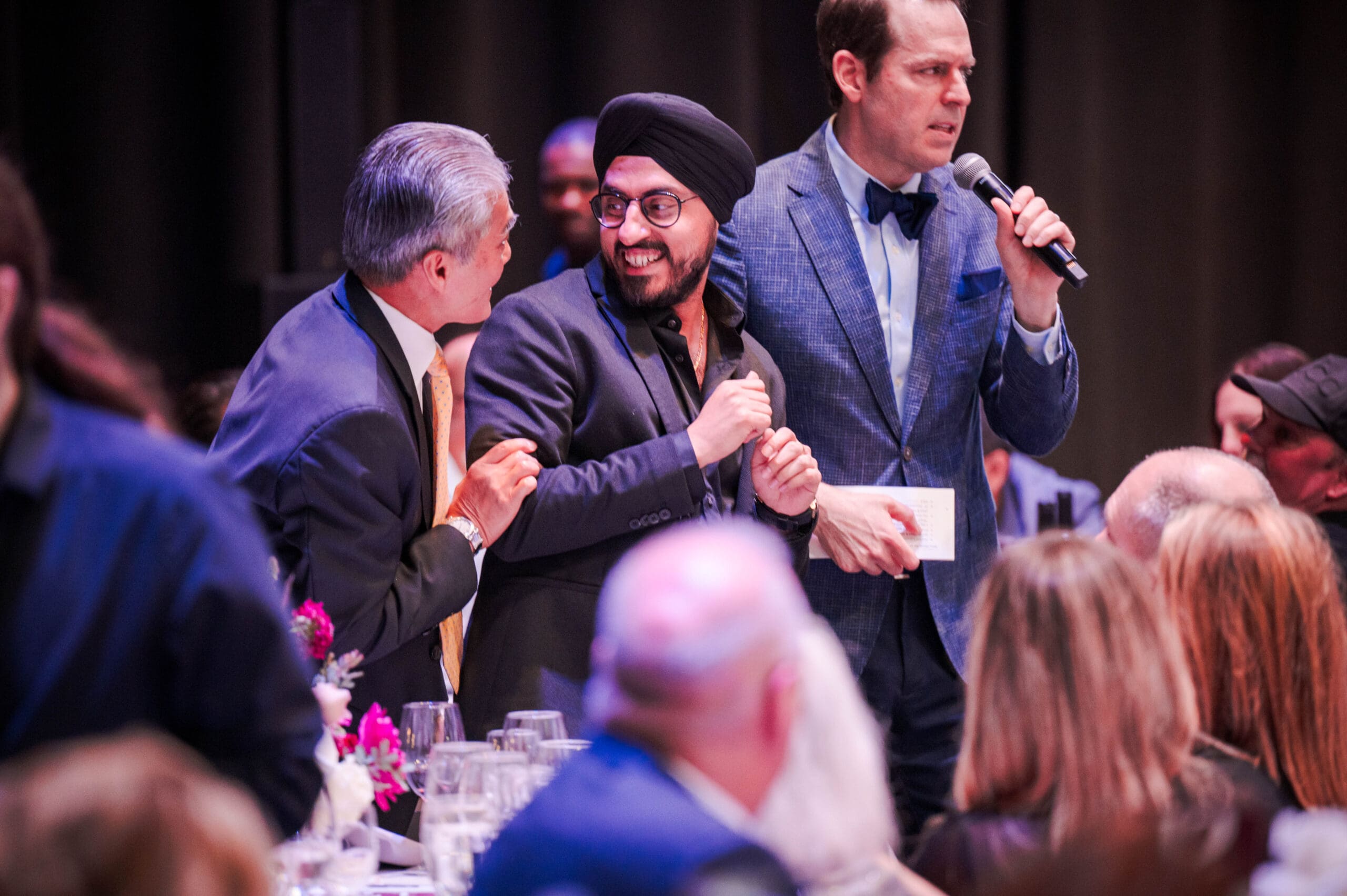Cynthia Woods Mitchell Wine Dinner Dr. Hilton Yee Jassi Bindra Paul Tully