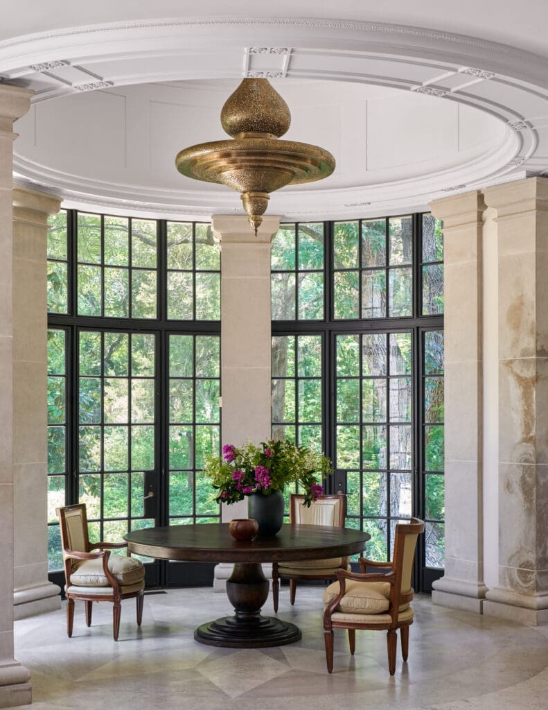The Crespi Estate is a masterpiece in the heart of Dallas' Preston Hollow. (Photo by Briggs Freeman Sotheby's International Realty)