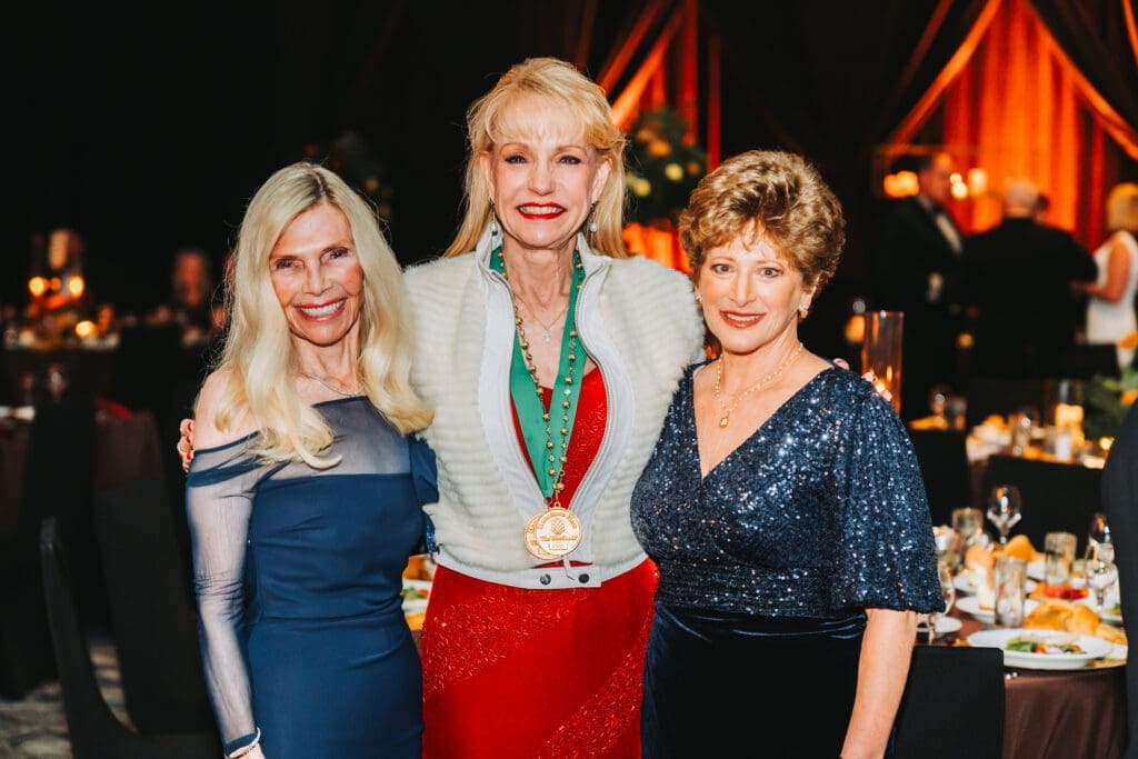 Heroes Dr. Ann Snyder, Nelda Blair and Cathy Brady at the Celebration of Excellence gala recognizing Hometown Heroes. (Photo courtesy of Alexander Cross Photography)