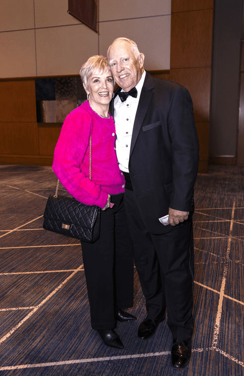 Suzanne and Bob Potter at the Heart Ball. Bob serves as the ambassador of Lifetime Giving for Greater Houston for the American Heart Association. (Photo by 209 Photobooth Company)