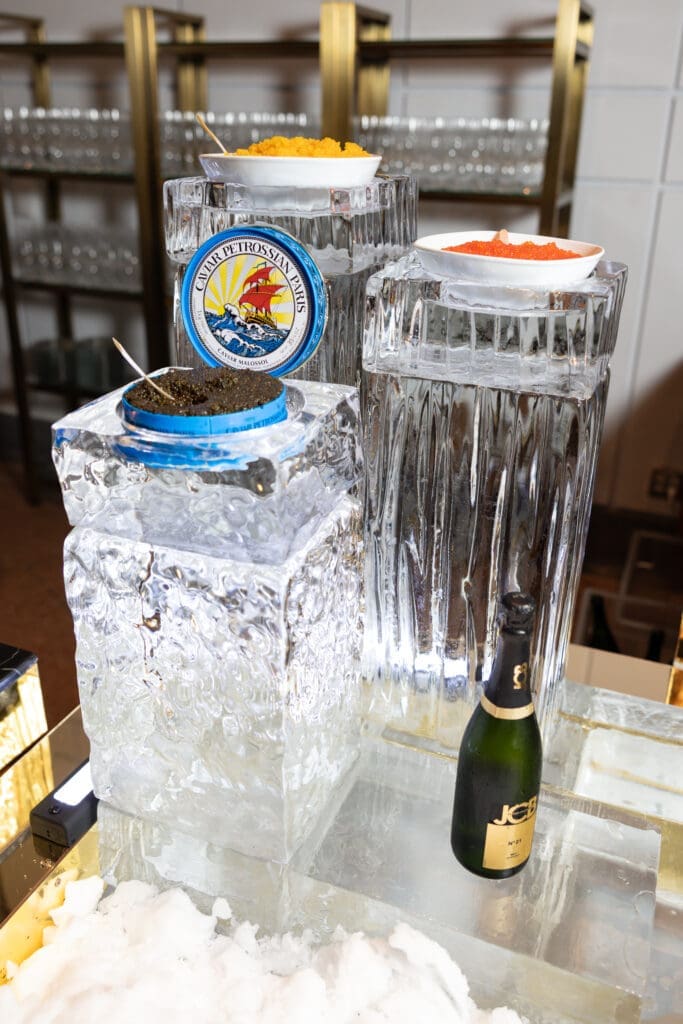 Caviar & champagne light up the Houston Museum of Natural Science gala (Photo by Mike Rathke)