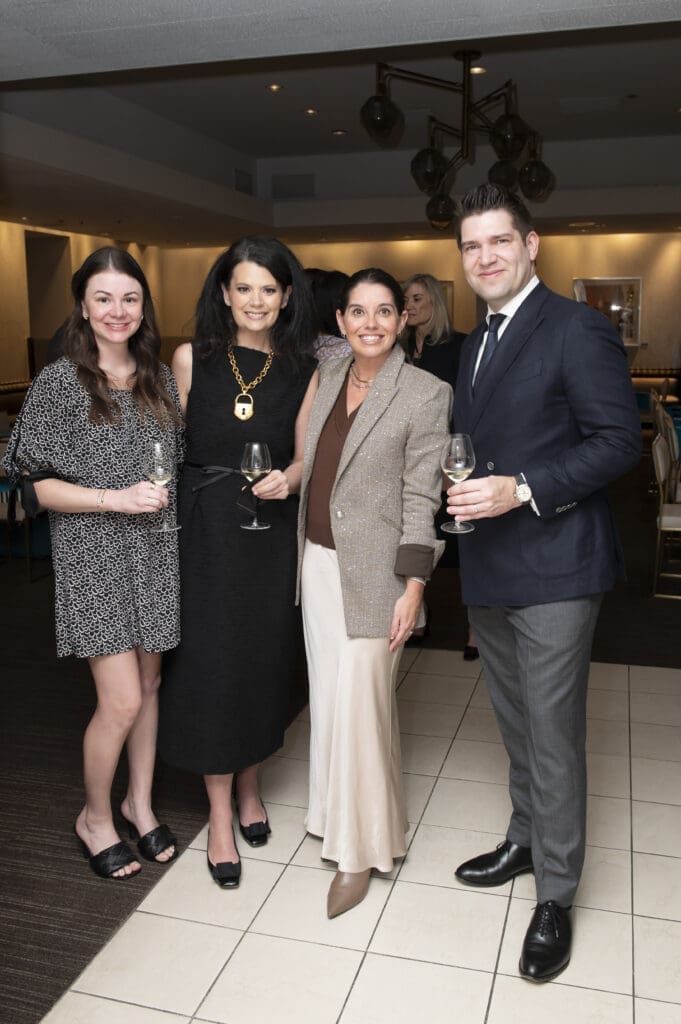 Christina Papaila, Melissa Smrekar, Marjon Henderson, and Etienne Haro (Photo by Tamytha Cameron )