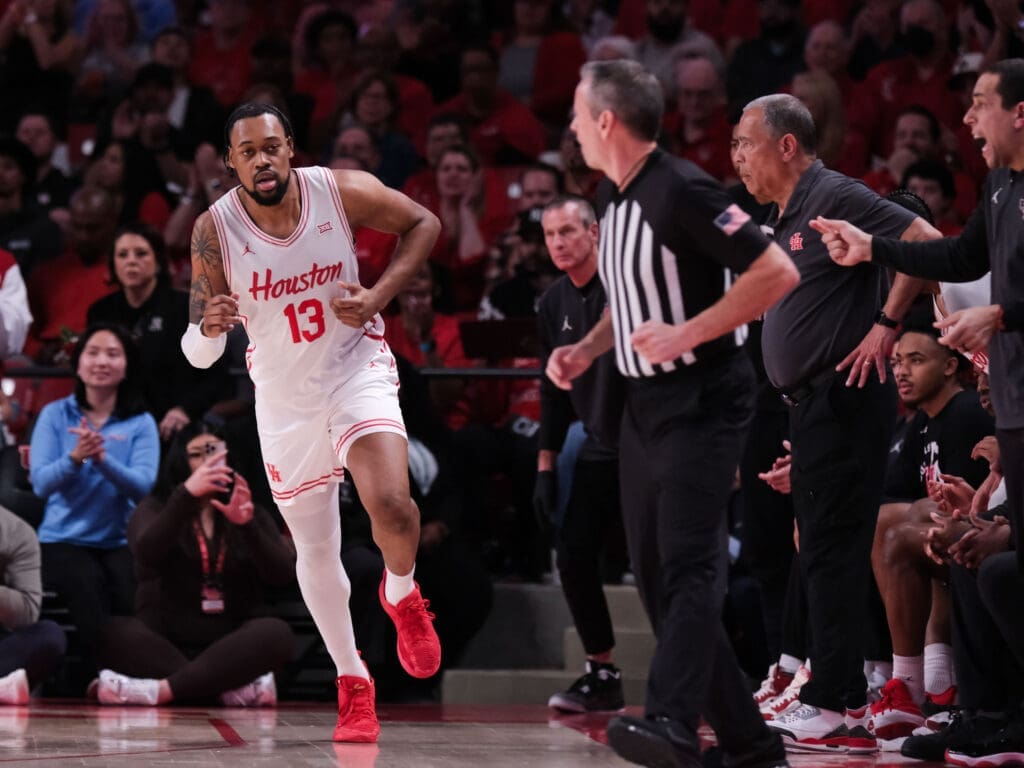 Houston forward J'Wan Roberts knows how to take opponents to school. (Photo by F. Carter Smith)