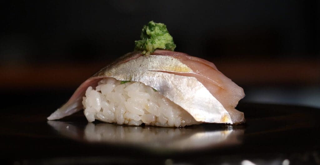 Compared to other omakases in Dallas, $120 for a 15-course experience is a good deal. (Photo by Yisha Zhao)