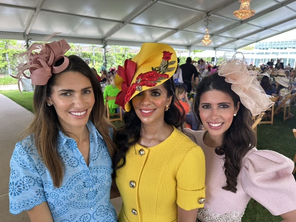 Houston’s Most Fashionable Women Show Off Their Hats in the Park — A $550,000 Sign Of Spring Hitting Full Bloom