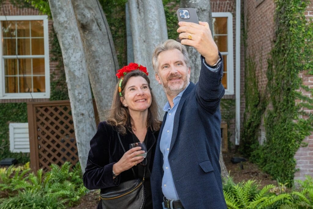 Elodie & Max Arnaud at The Houstonian 'Tribute to Mezcal' dinner. (Photo by Jacob Power)